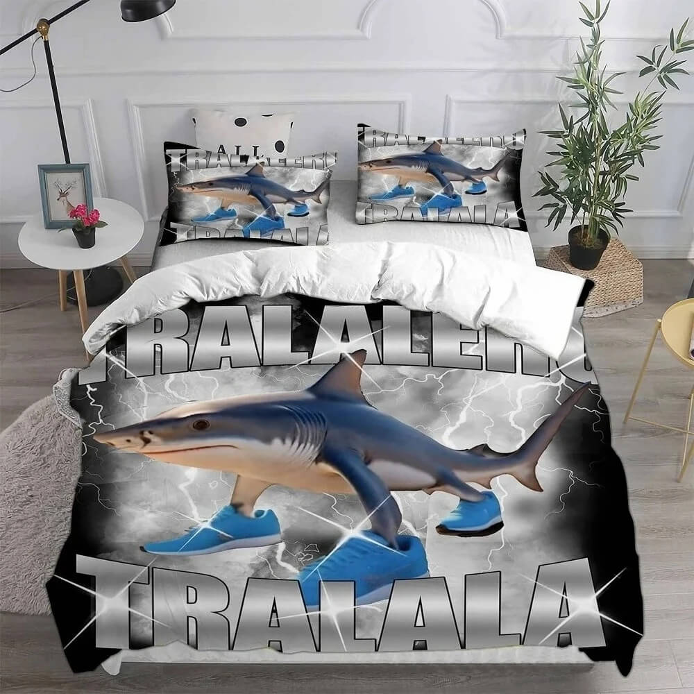 Italian Brainrot novelty bedding set