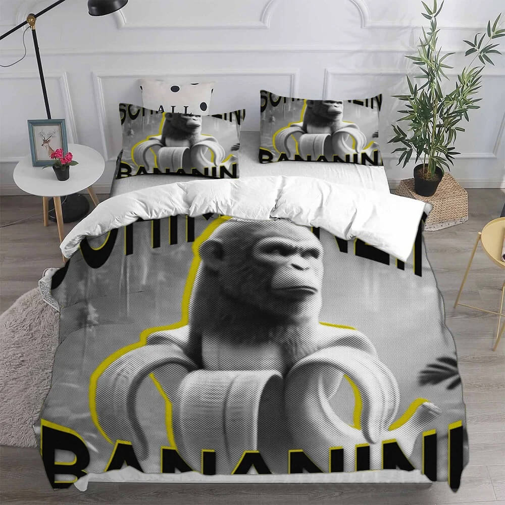 Italian Brainrot meme bedding for kids and teens