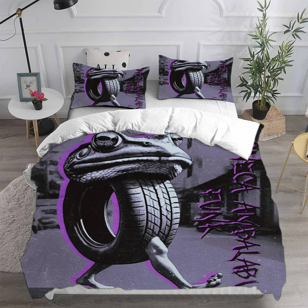 Italian Brainrot AI art bedding set