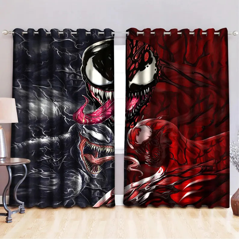 marvel style superhero curtains for boys