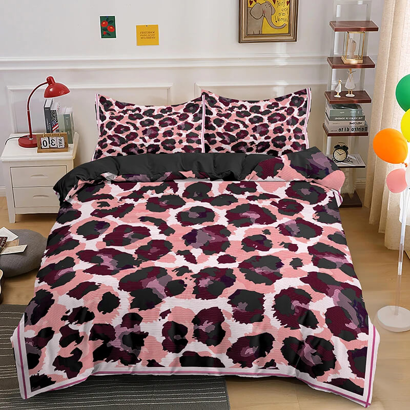 Trendy animal print bedding for adults