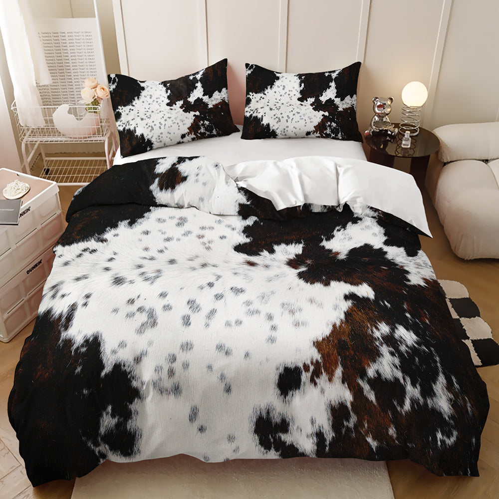 leopard duvet cover detail