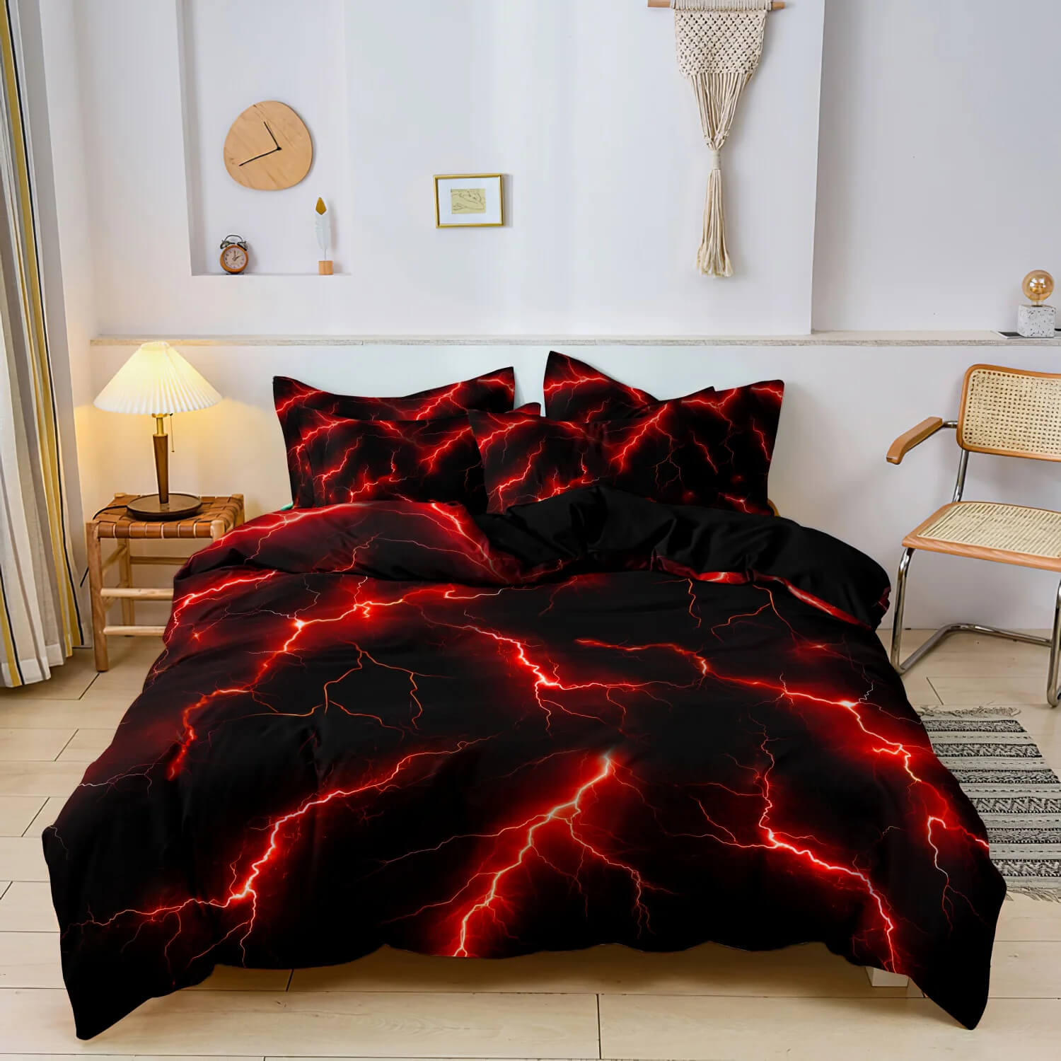 storm bedding modern bedroom