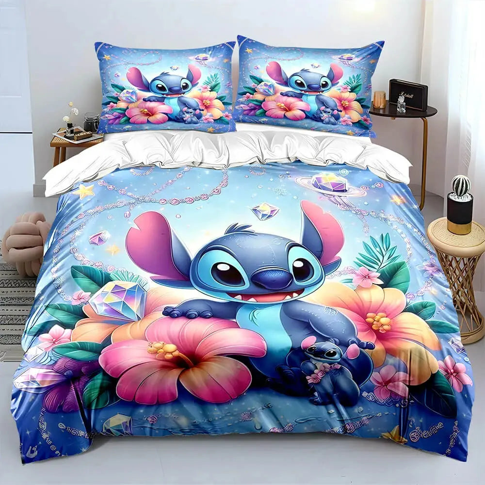 3D Stitch Kids Bedding Cover