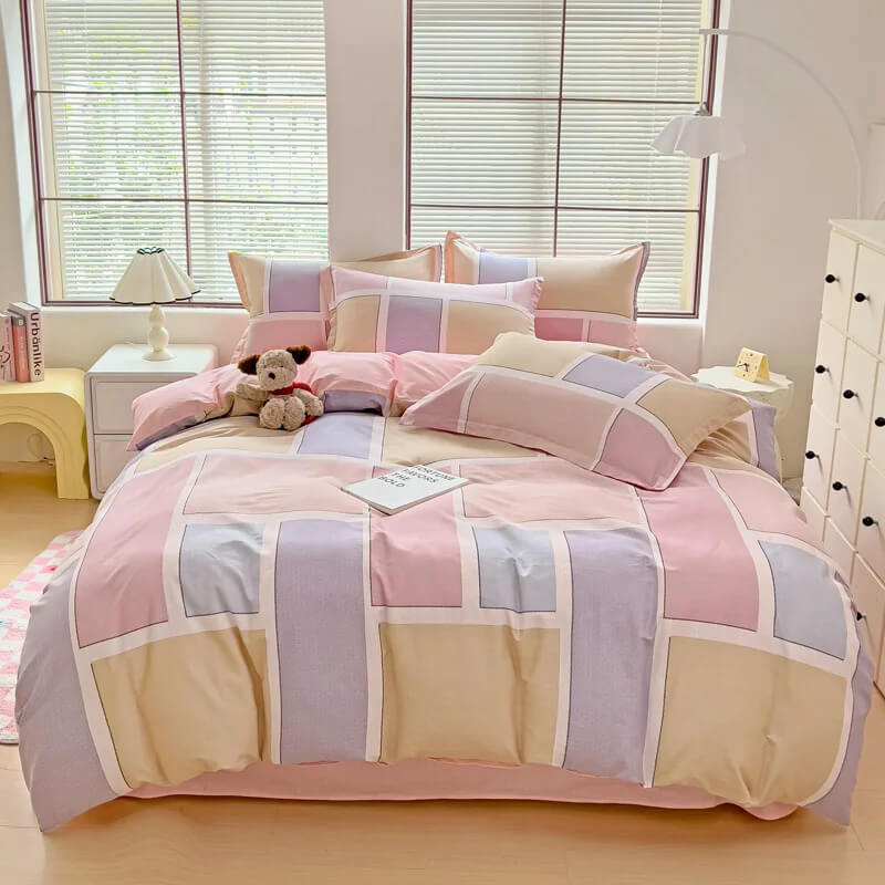 Modern geometric bedding