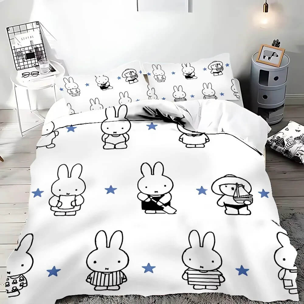 Miffy doona cover for kids bedroom decor