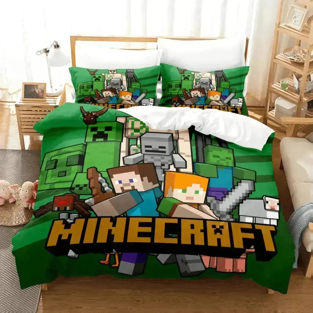 Minecraft Quilt Cover Zirconic