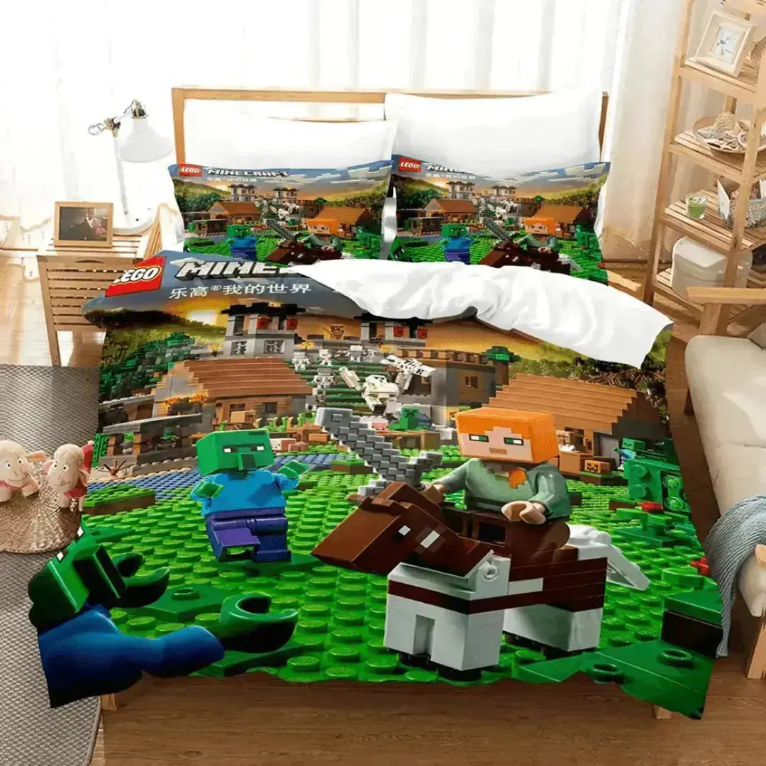 Minecraft Gaming Doona Cover Zirconic