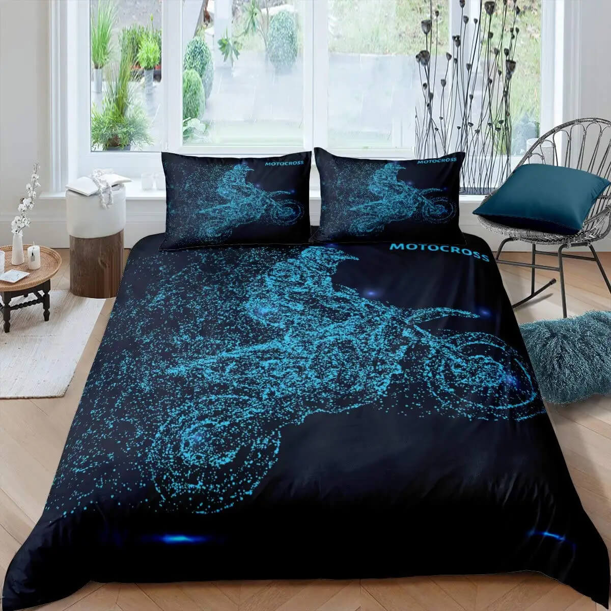 motocross bedding aesthetic