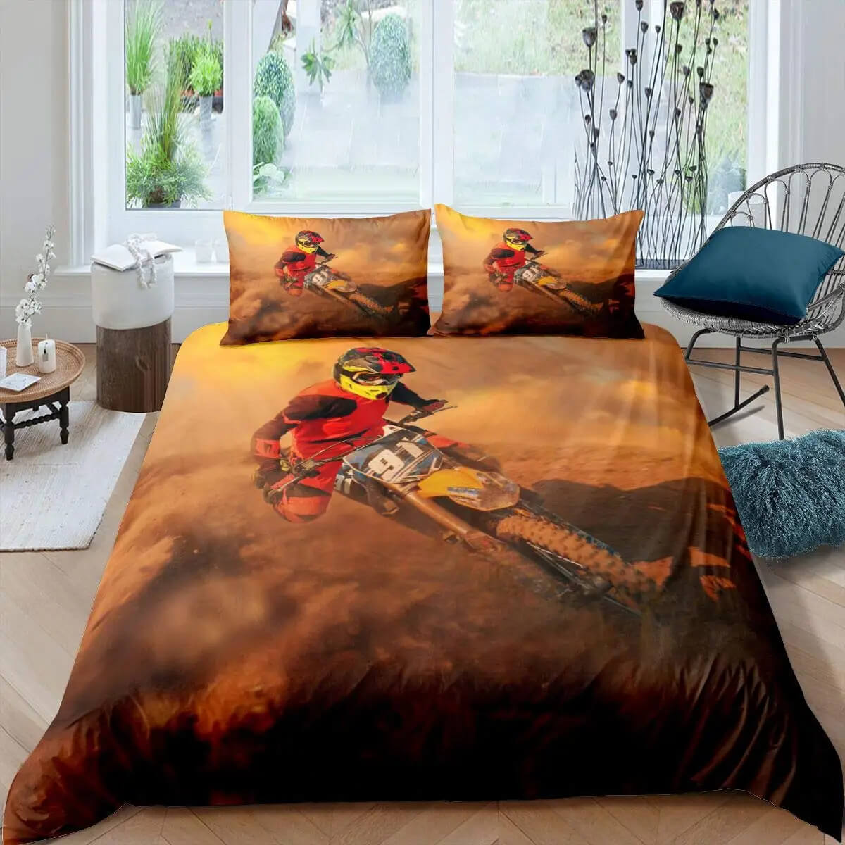 dirt bike bedroom decor