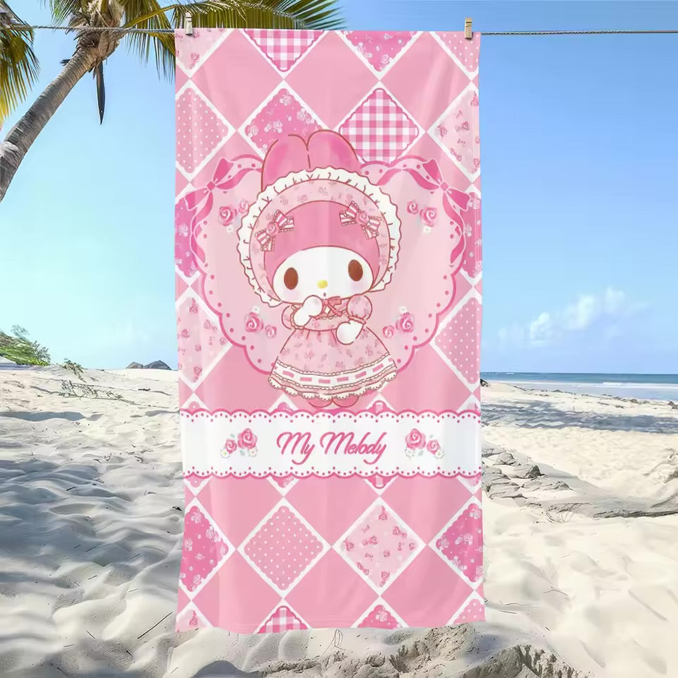 My Melody Beach Towel