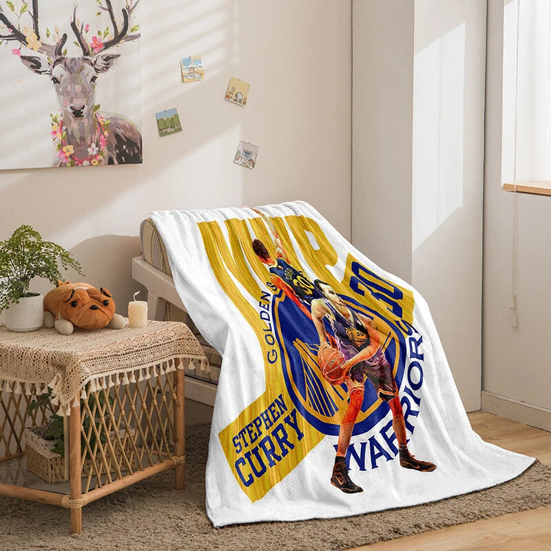 Premium flannel NBA blanket for sofa use