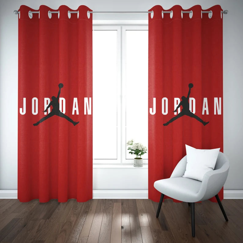 NBA Micheal Jordan Window Drapes