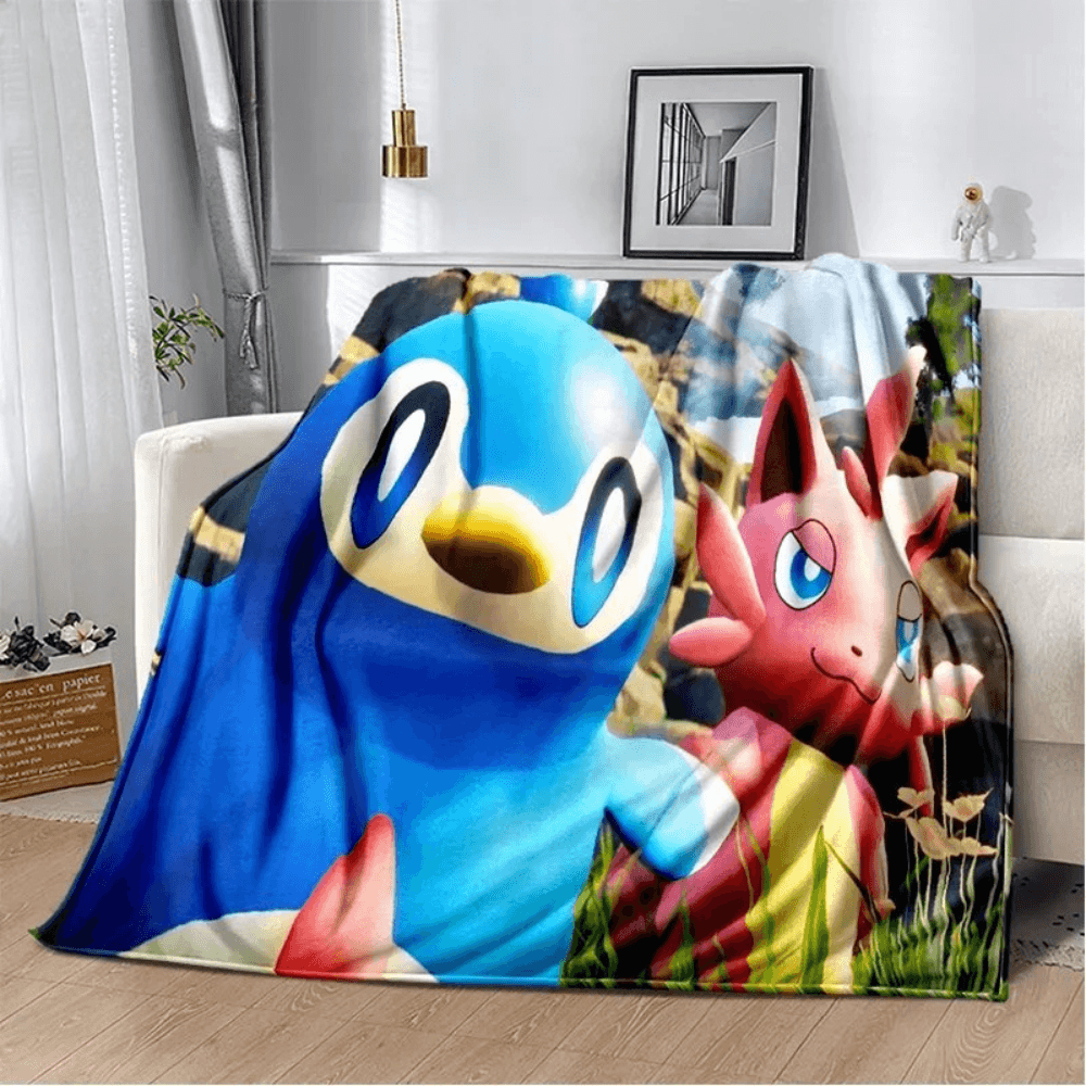 High quality Palworld gamer throw blanket