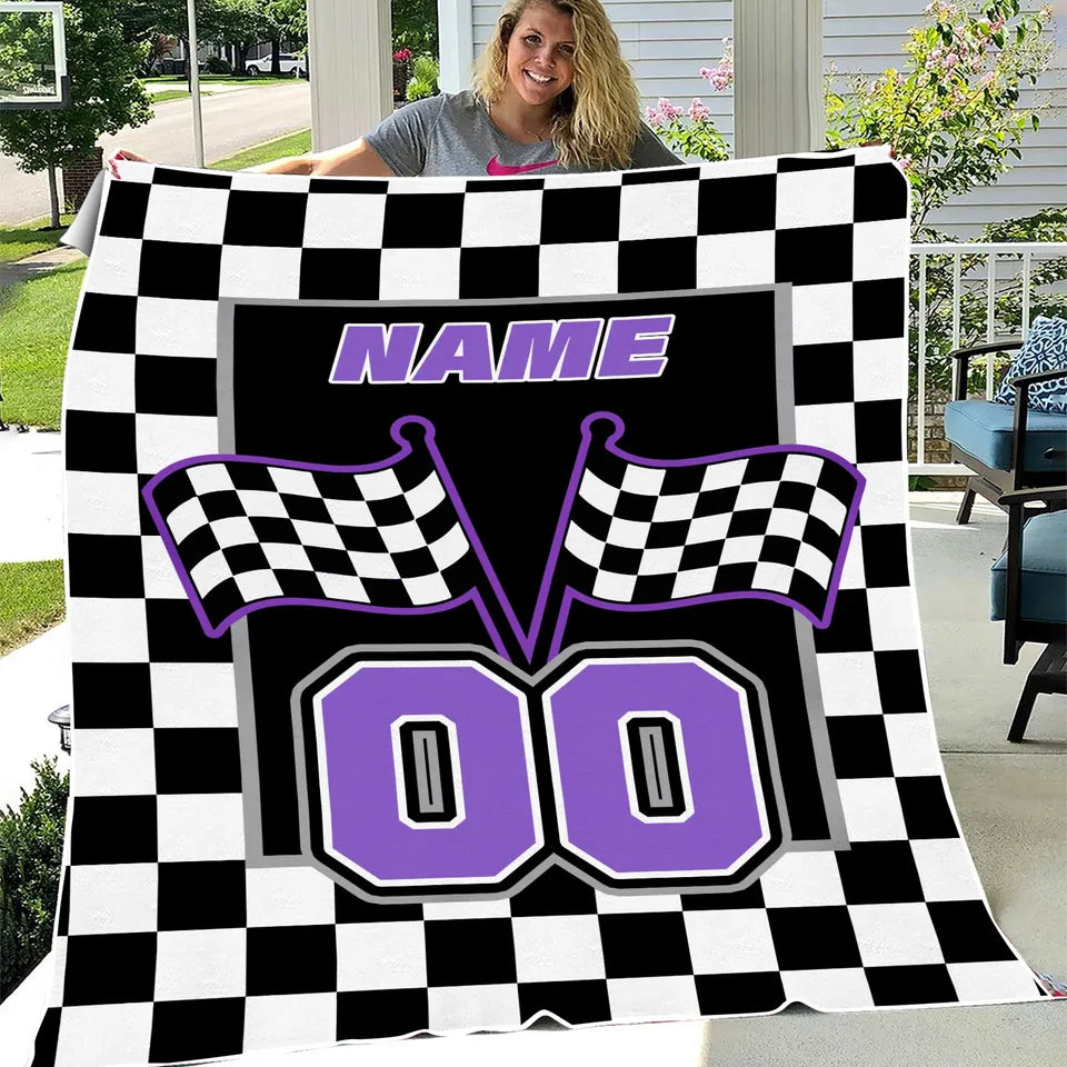 Personalized Racing Blanket