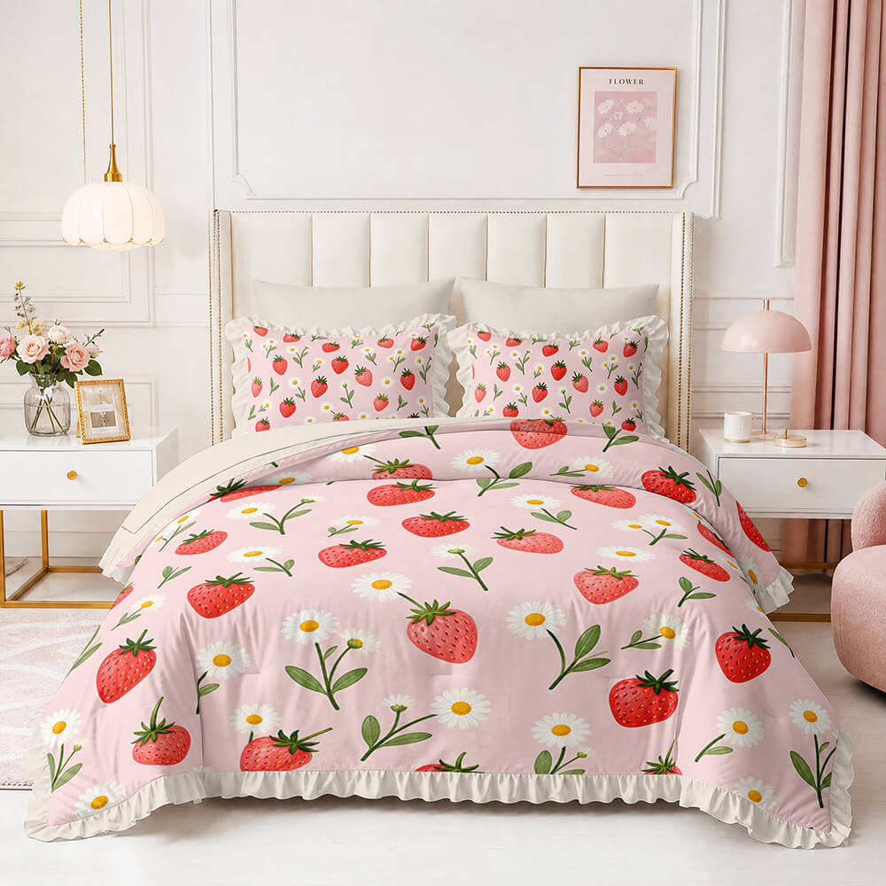 Butterfly floral doona cover set for kids and teens