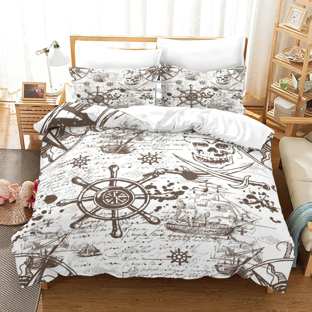 Sailboat island bedding cozy style