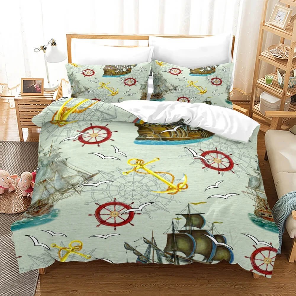 Island treasure bedding kids bedroom