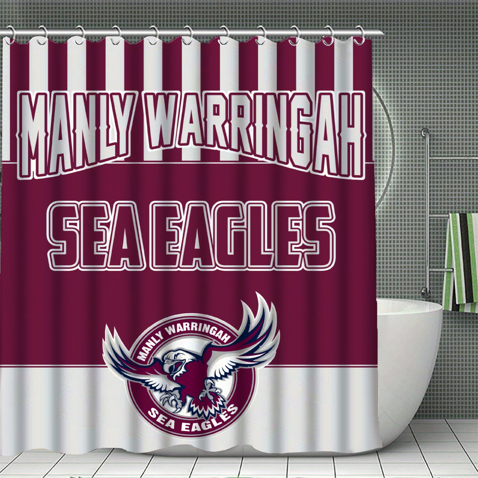 Rugby League bathroom accessories