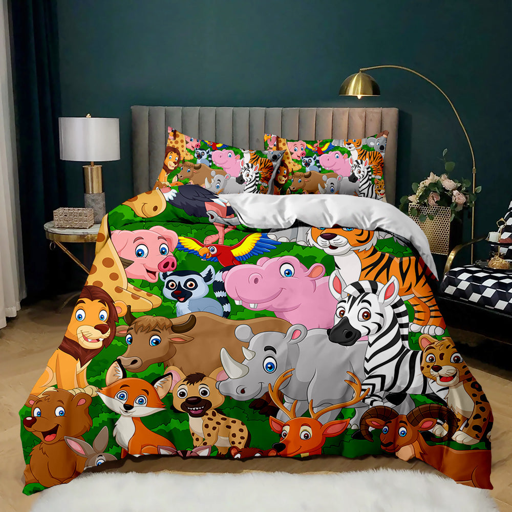 safari duvet cover kids bedroom