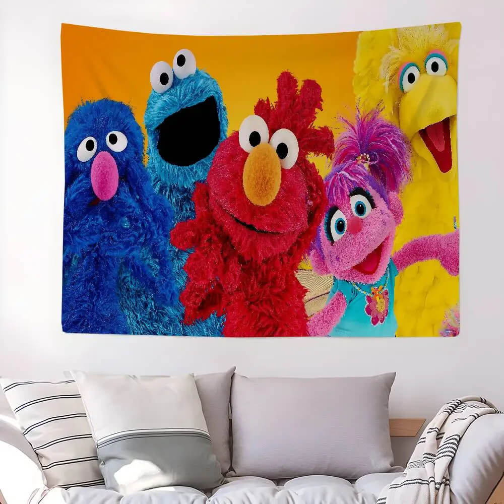 Cookie Monster wall hanging for kids room