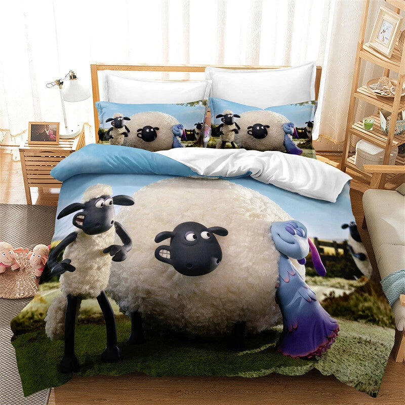 shaun the sheep bedding unique design