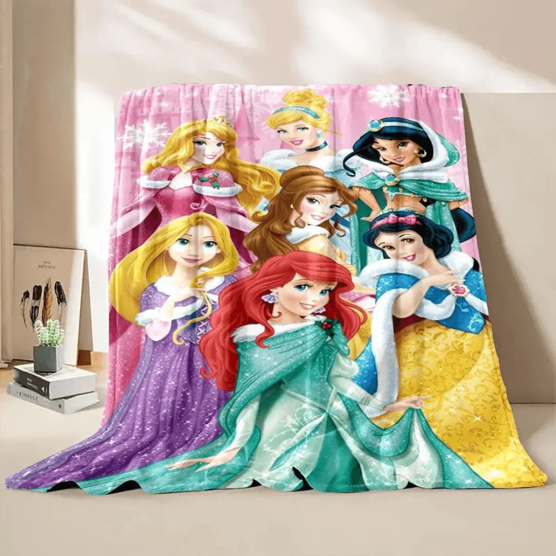 Sleeping Beauty Briar Rose Princess & Snow White Throw Blanket