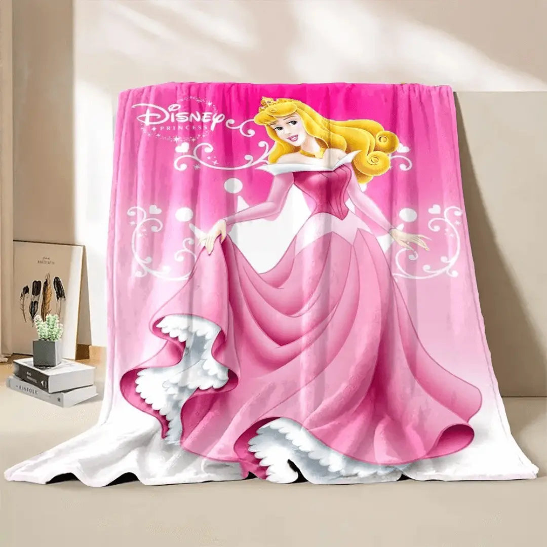 3D Sleeping Beauty Aurora Princess Kids Throw Blanket
