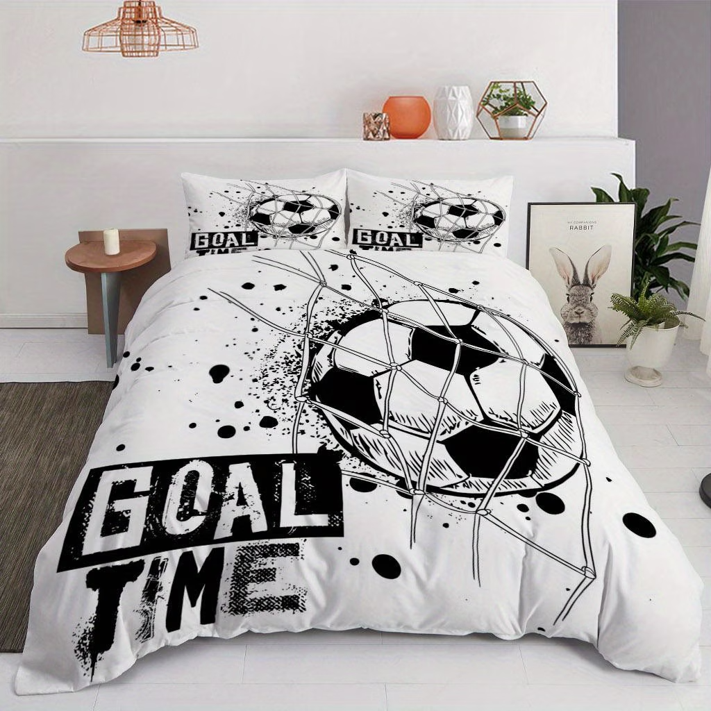 Football fan bedding set