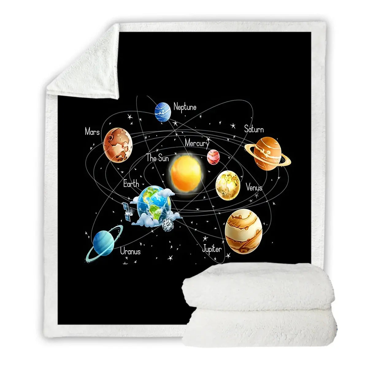 Space Throw Blanket My Store