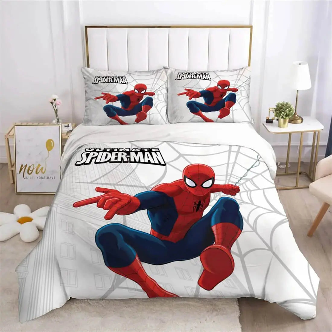 Spider-Man Cartoon Quilt Cover Zirconic
