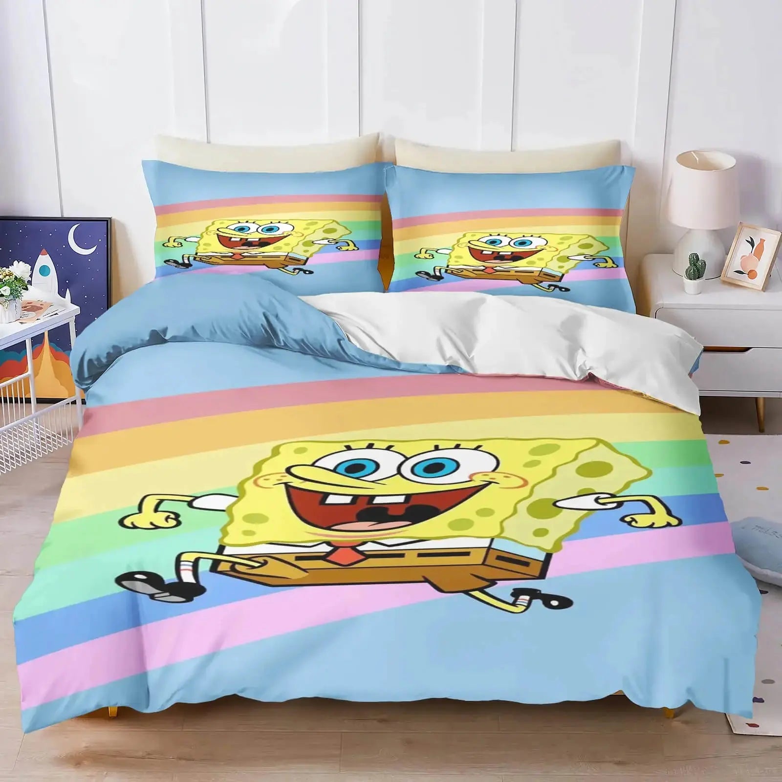 Spongebob Squarepants Cartoon Doona Cover Zirconic