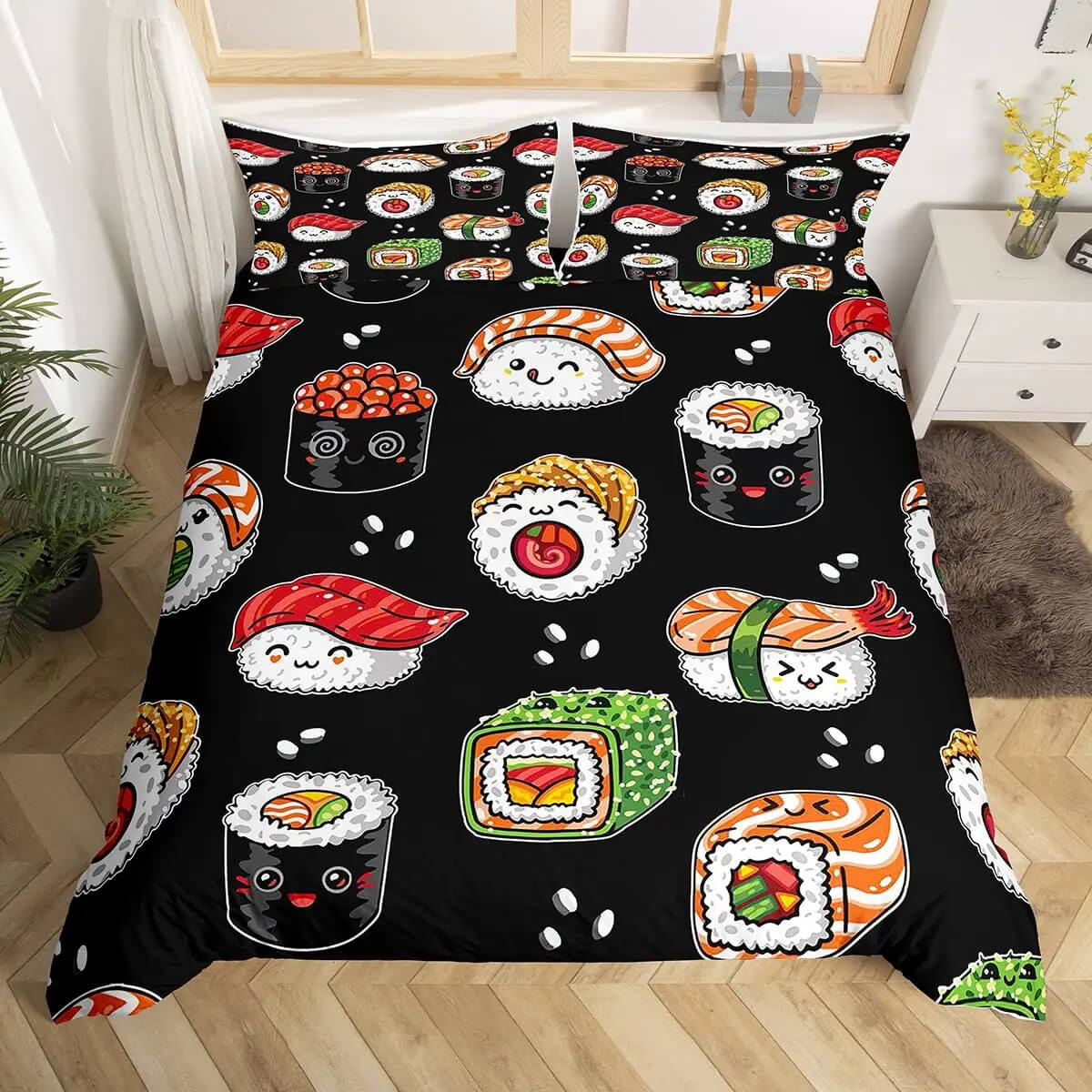 sushi bedding set
