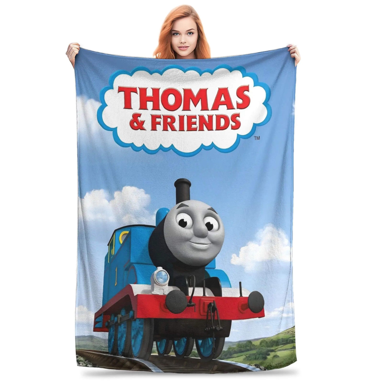 Thomas and Friends flannel quilt – cozy and soft