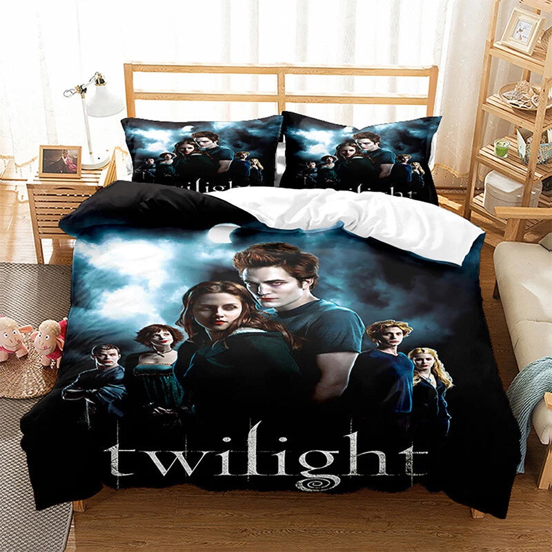 horror quilt cover for adult bedroom decor