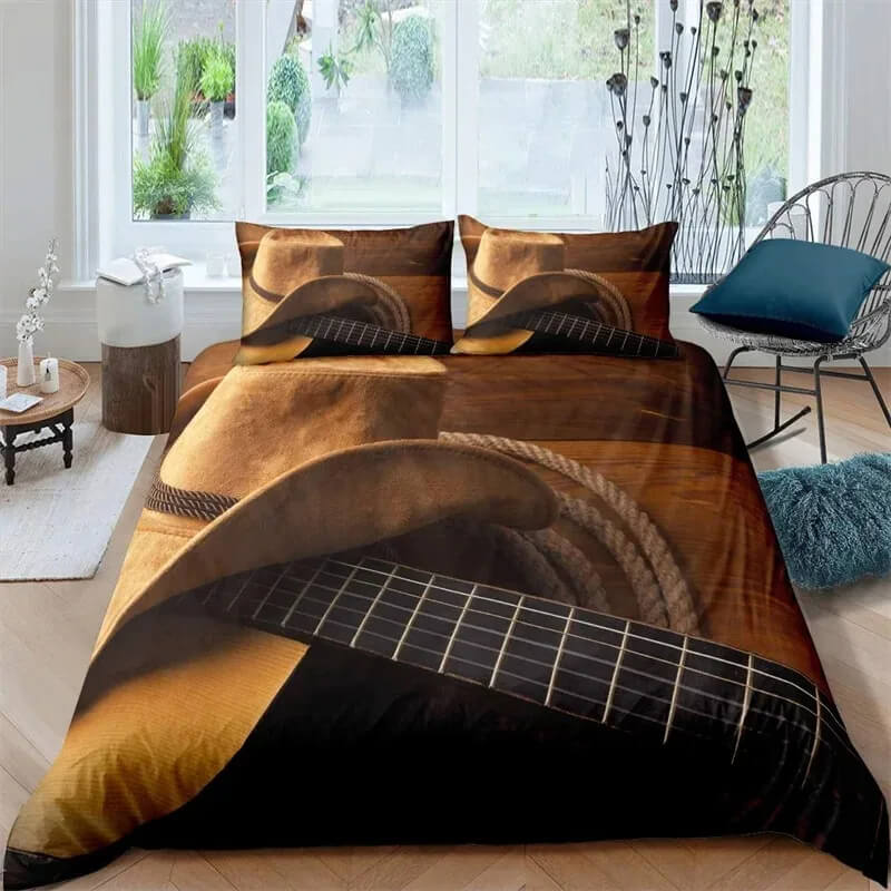 Cowboy duvet cover smooth texture