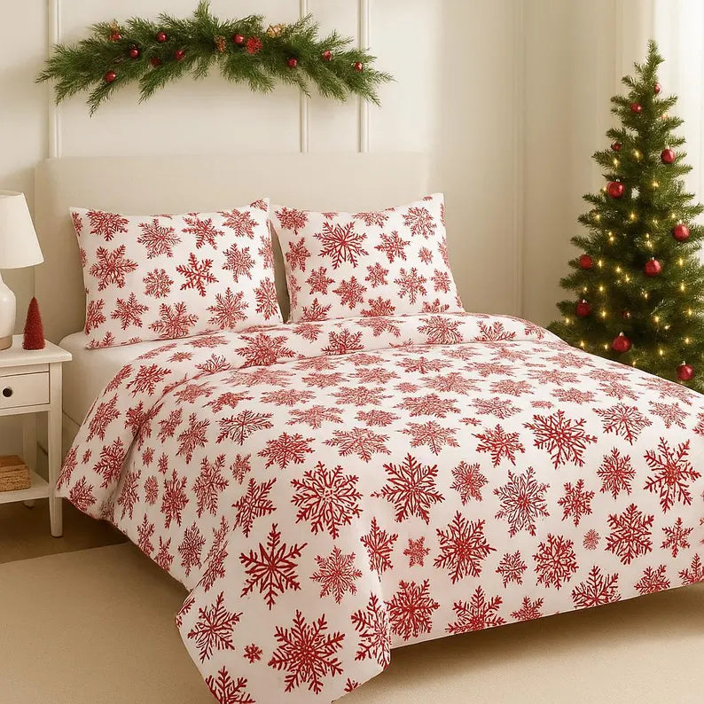 Winter theme doona cover