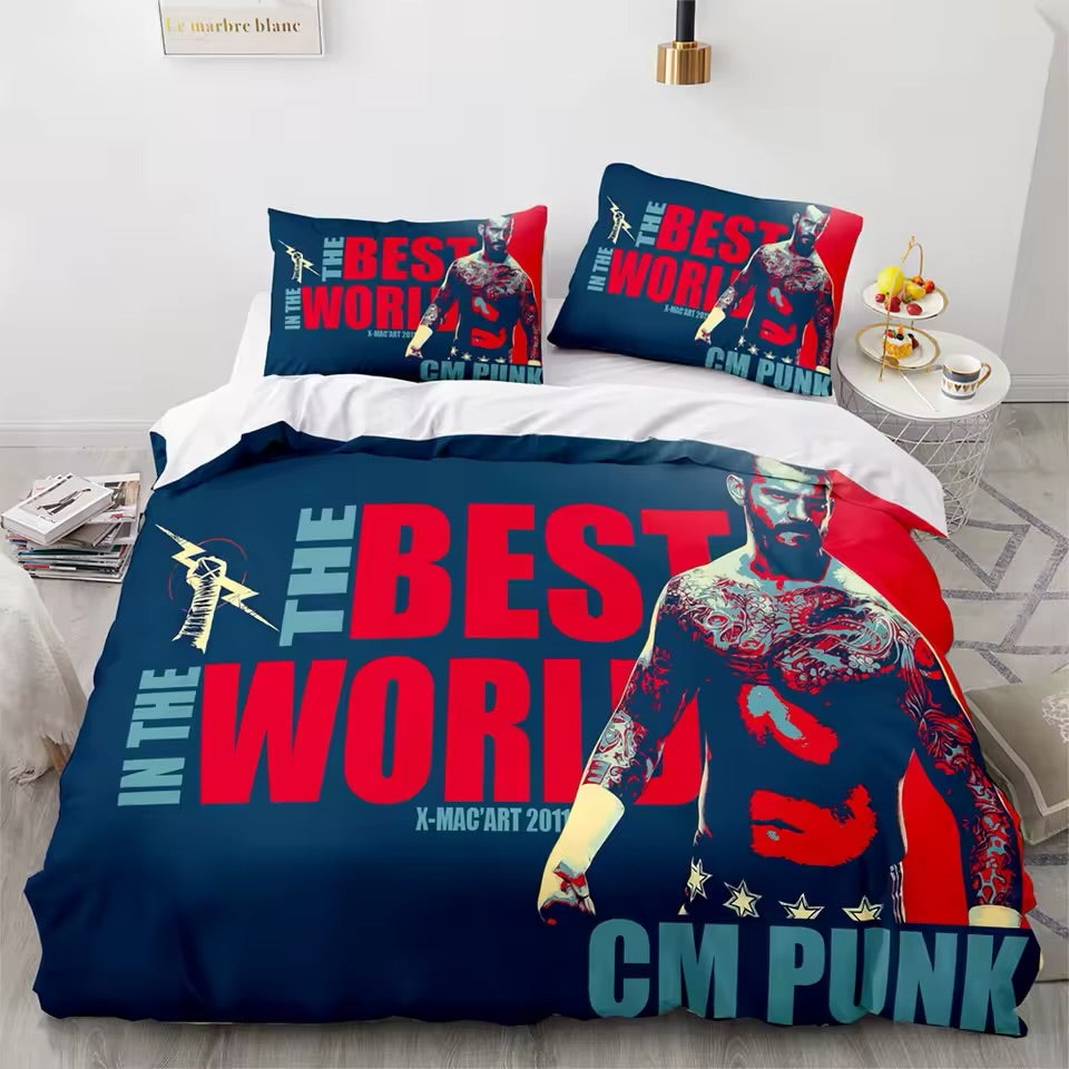 Wrestling fan duvet