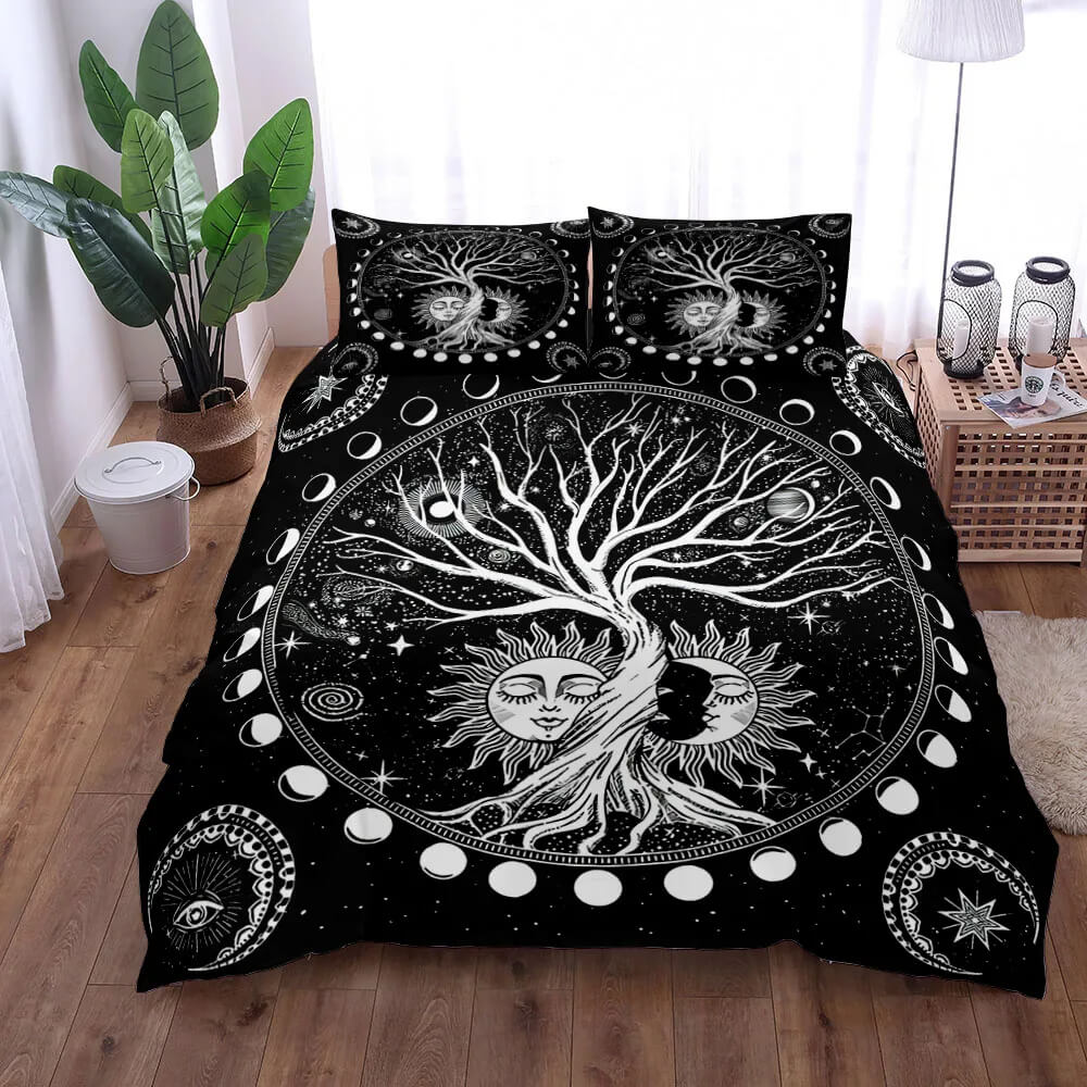 Nordic mythology duvet cover soft fabric
