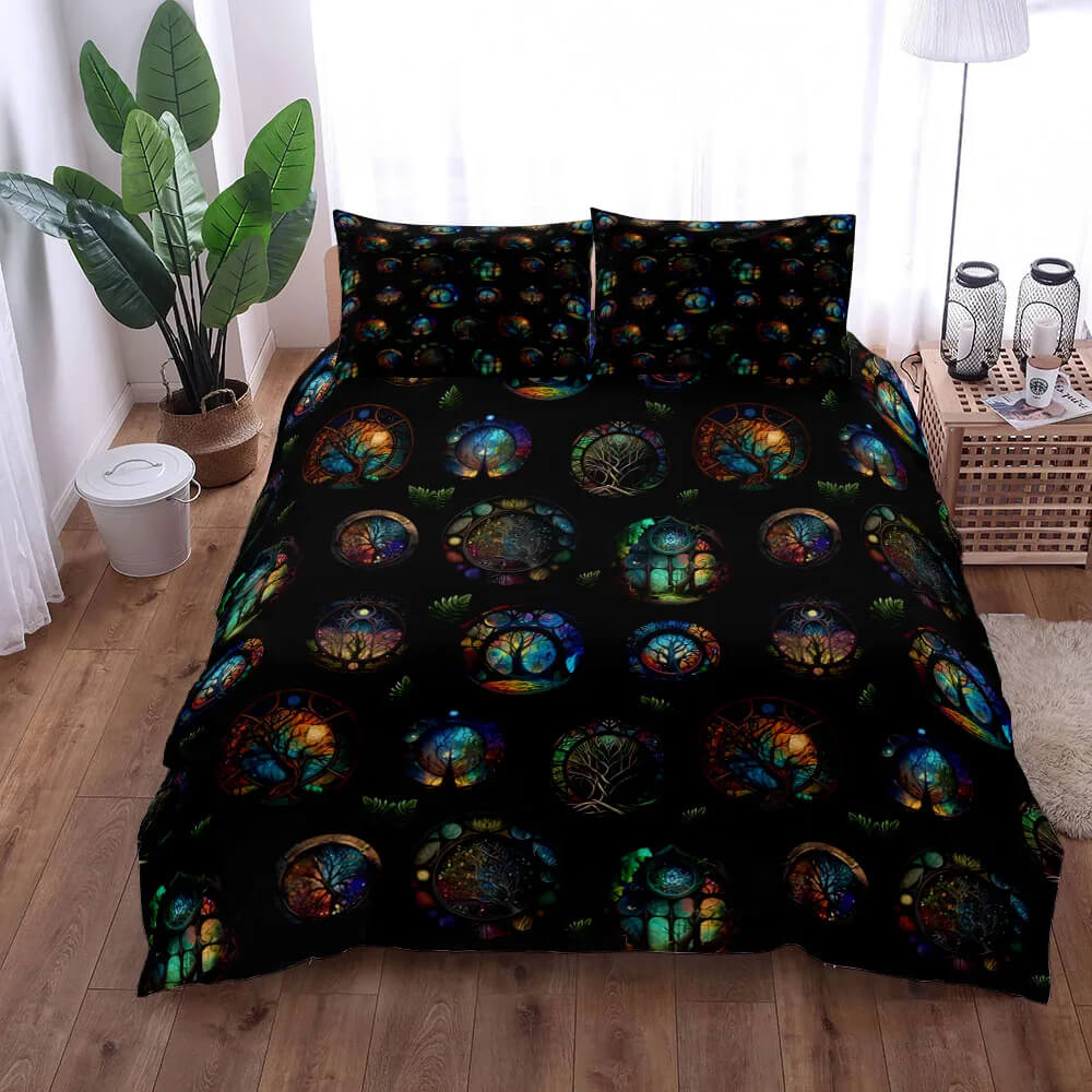 Tree of life bedding set fade resistant