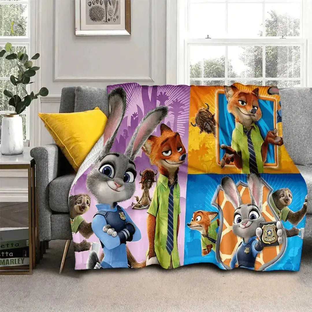 Zootopia Nick Wilde & Badger Doctor
Kids Throw Blanket Zirconic