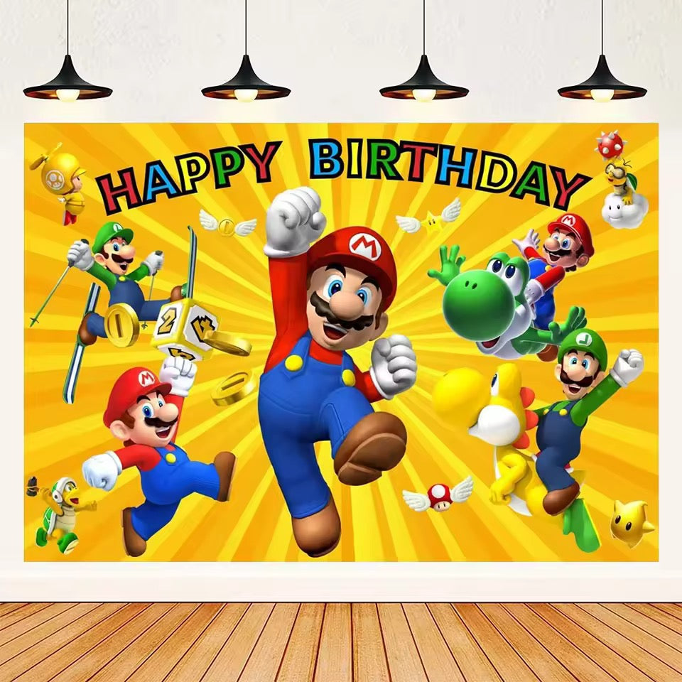 birthday party banner for kids