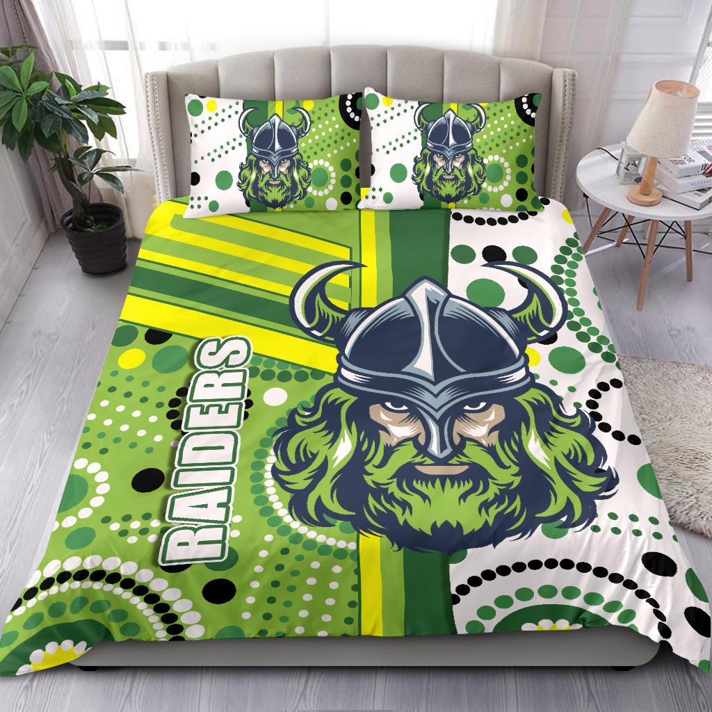 Canberra Raiders rugby league bedding set