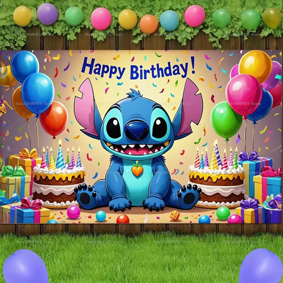 kids happy birthday banner