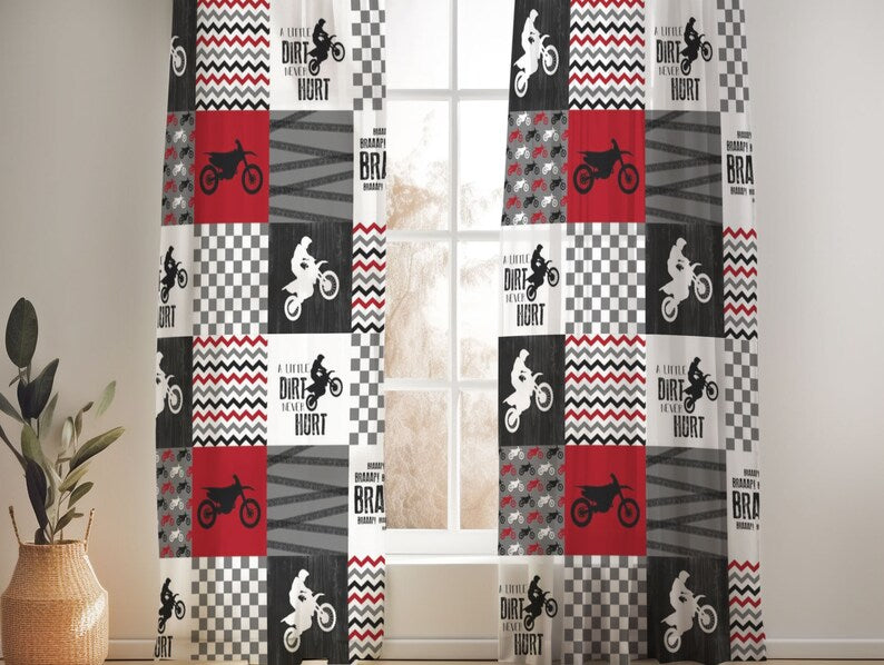 motocross curtains