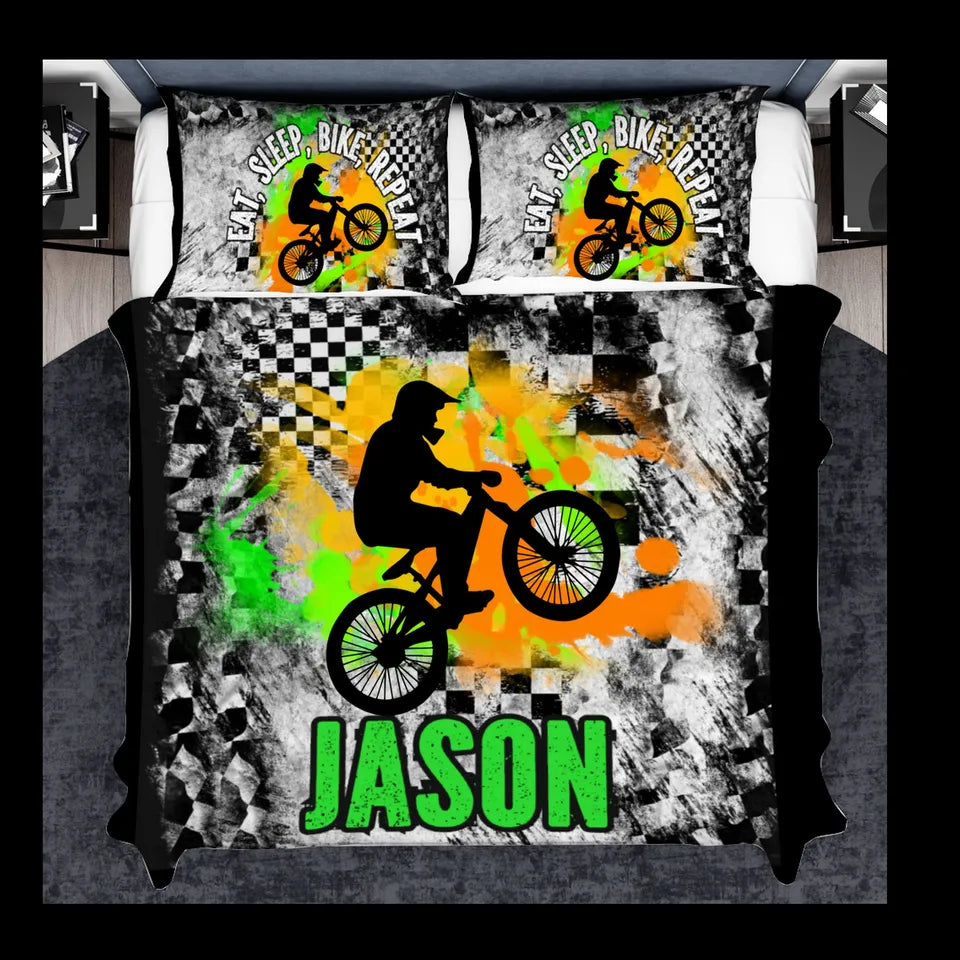 mountain bike bedding set for boys