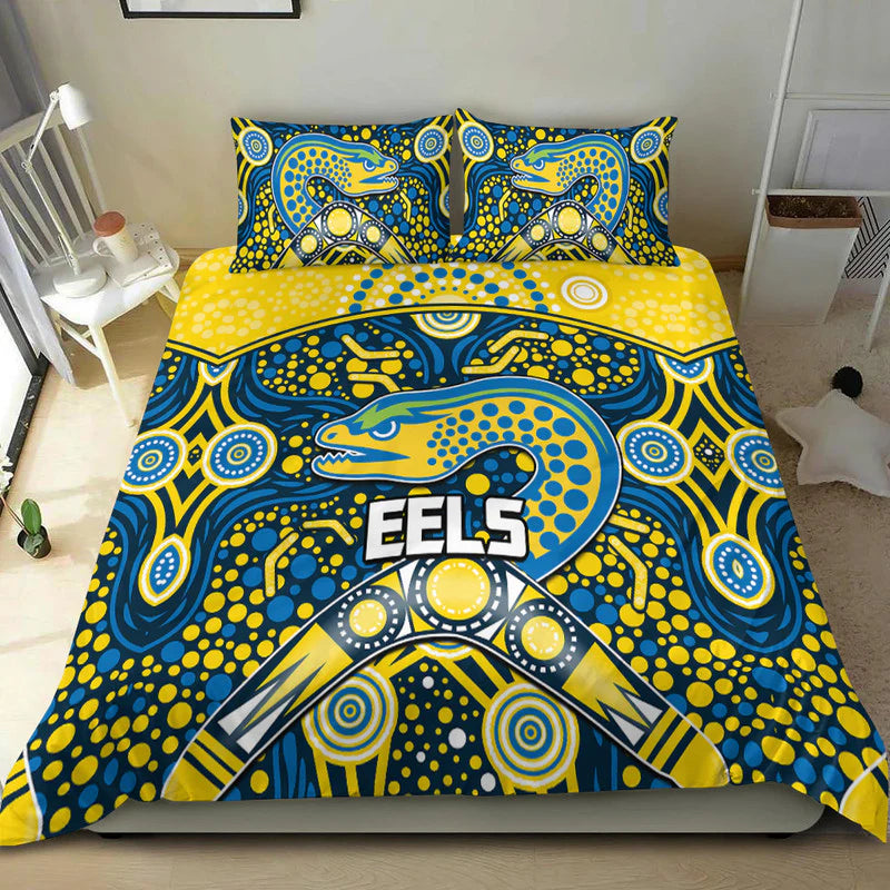 Parramatta Eels NRL supporter bedding set