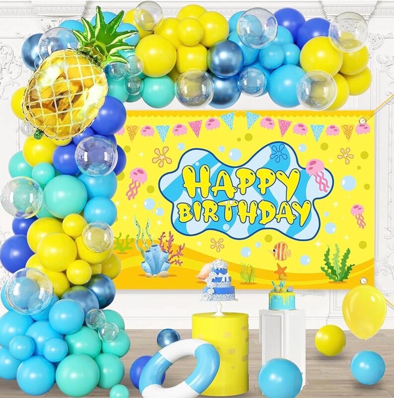 reusable birthday party banner
