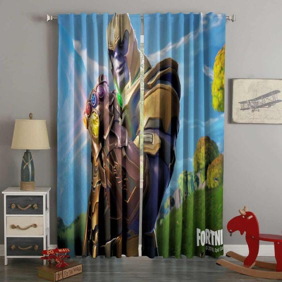 video game window curtains