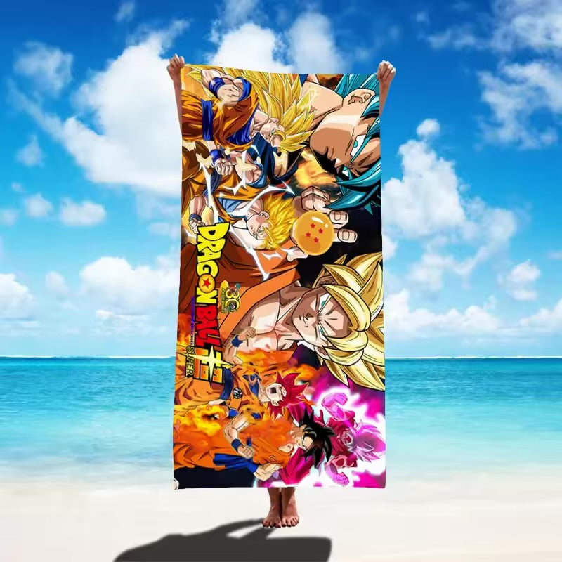 Anime Beach & Bath Towels for kids & Adults